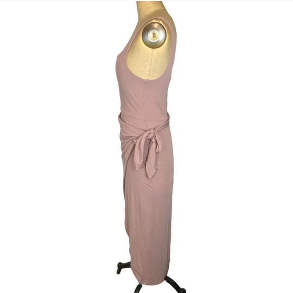 Wilfred Free (Aritzia) Saturn Dress in Dusty Mauve Size L - Picture 7 of 9